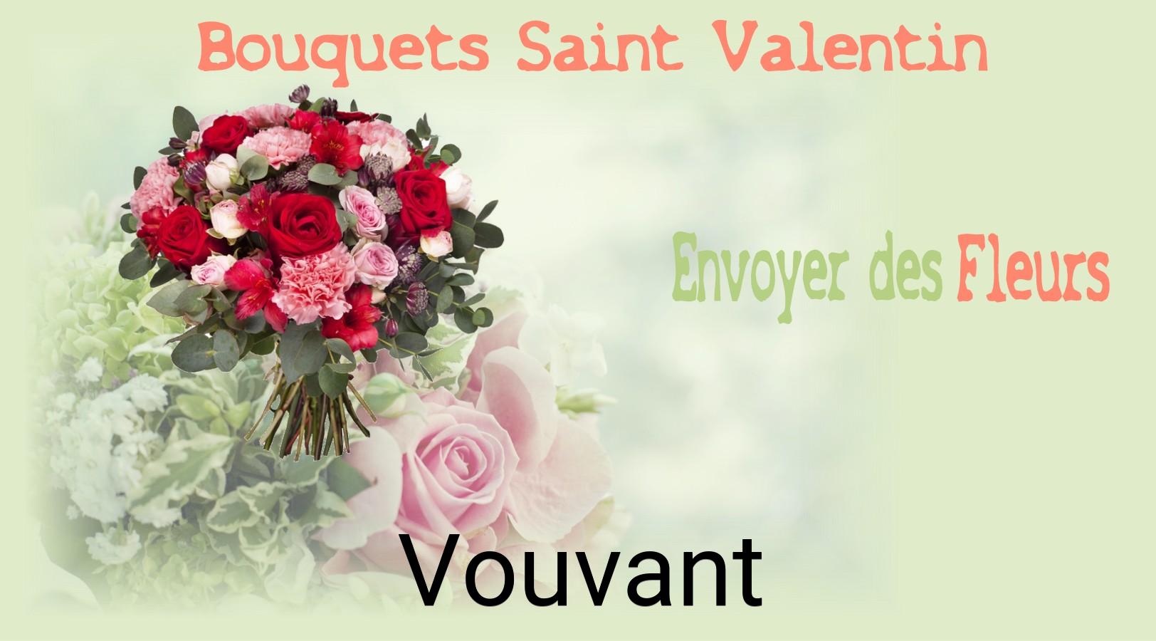 Roses de Saint-Valentin livrées à Vouvant